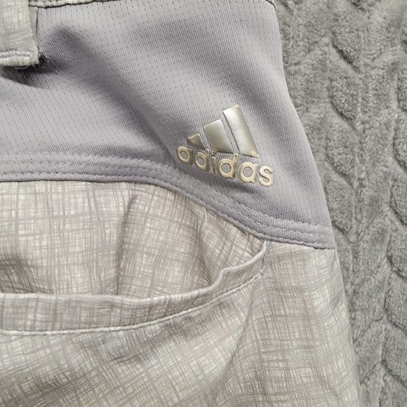 Adidas Ultimate Stretch Golf Shorts Elastic Waist Gray Mens Size 30 Check - Picture 8 of 11
